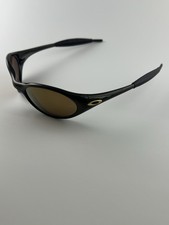 Oakley Eye Jacket Black Gold Frame Gold Iridium Lens 04-302 Gen 2 XX RARE