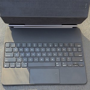 Apple Magic Keyboard Folio Case Black Rigid Plastic with Trackpad & Stand
