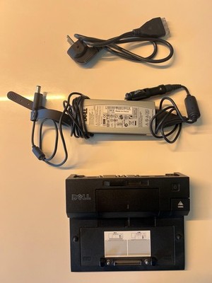 Dell Dockingstation Pro3X mit Netzteil 65W & Auto-Ladegerät E-Port Top Zustand !