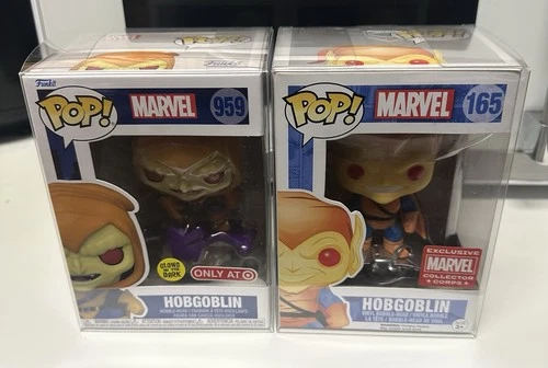 Marvel Spider-man Villain Hobgoblin Funko Pops Set #165 #959