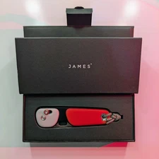 The James Brand | The Redstone | Red + Primer Gray | Straight