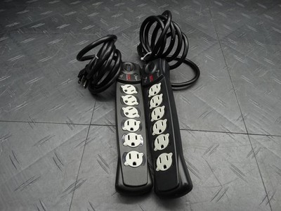 APC P6B Essential SurgeArrest 6-Outlet Surge Protector Power Strip (Lot of 2)