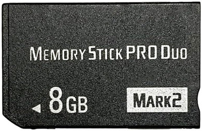 MS 8GB Memory Stick Pro Duo (Mark2) PSP Camera Memory Card
