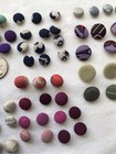 Vintage 1930’s Fabric Covered Buttons New Old Stock large lot — photo 7