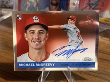 MICHAEL McGREEVY Chrome Platinum 2025 Auto