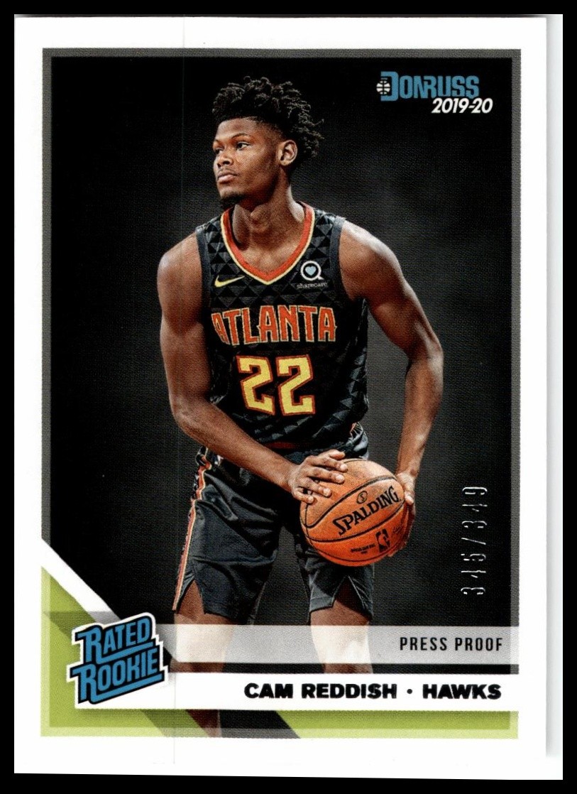 2019-20 Donruss #209 Cam Reddish Press Proof Silver #/349