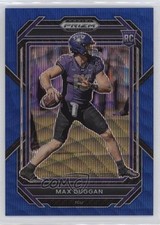 2023 Panini Prizm Draft Picks Blue Wave Prizm 129/249 Max Duggan #107 0jm6