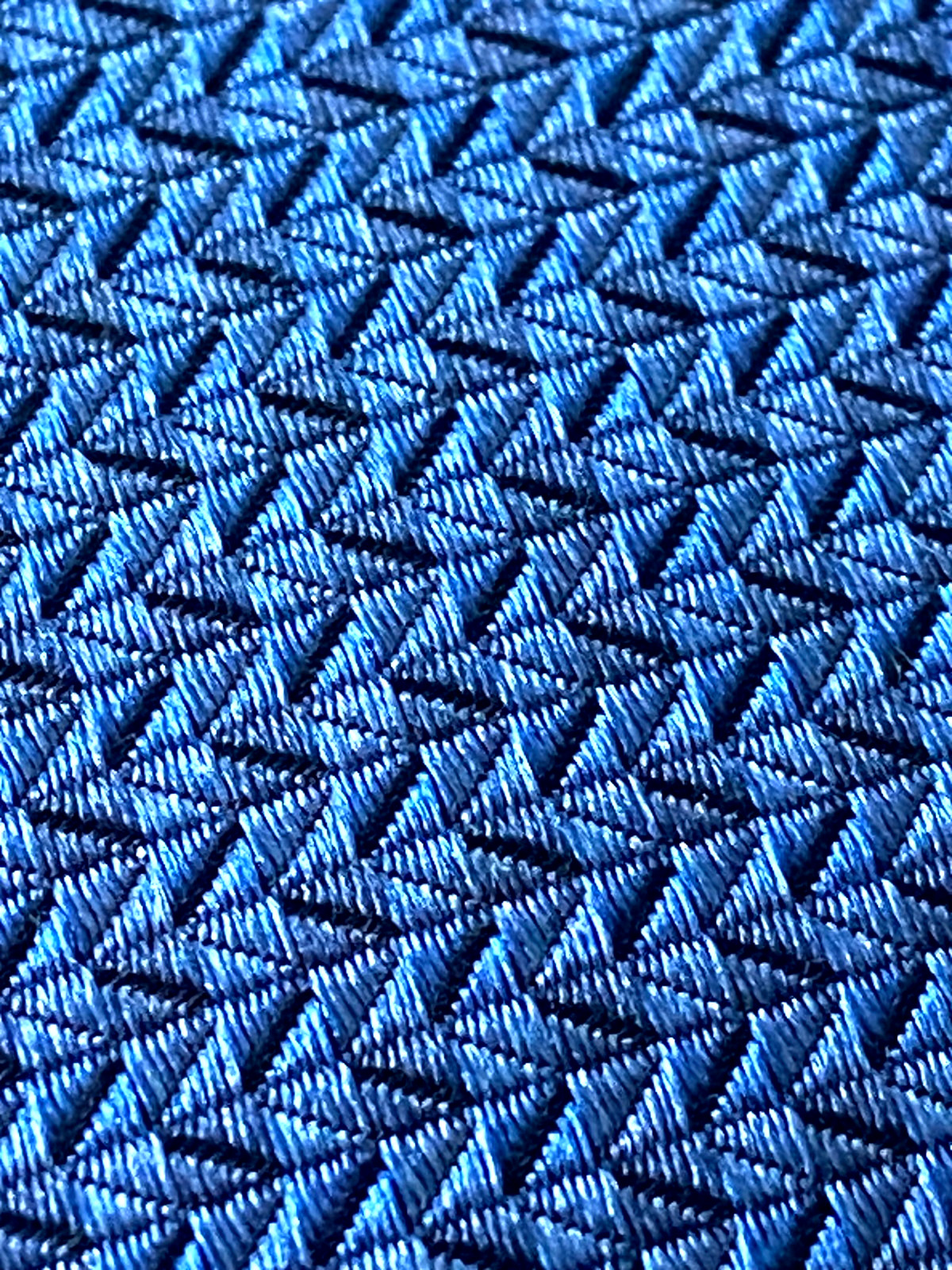 Enro Platinum Jacquard Design Solid Pattern Silk … - image 9