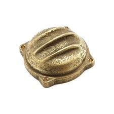 Wannabe choppers Cv-Cover Laiton Striées, 88-06 H-D & Custom Bikes With Keihi