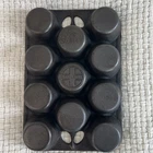 Wagner Ware Griswold Dual Logo Cast Iron Muffin Pan 11 Cup Popover USA Vintage