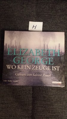 Wo kein Zeuge ist von Elizabeth George 8-CDs (Hörbuch) | CD NEU OVP.