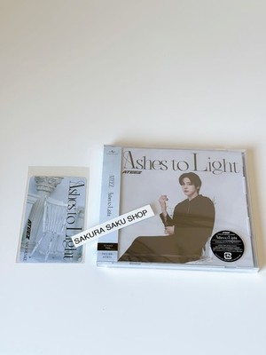 ATEEZ Ashes to Light CD Solo YUNHO ver. w/ Photocard UM ver.