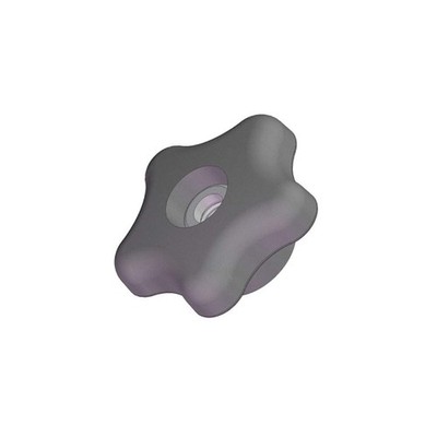INNOVATIVE COMPONENTS GN5C----5SA--21 Hand Knob,Through Hole,5/16''-18 3GEU3