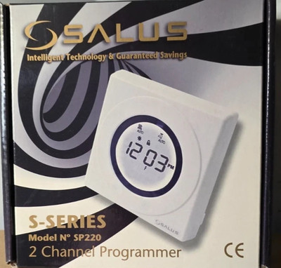 Salus Digital Thermostat S Serie Modell: SP220 Brandneu Verpackt