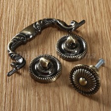 Manijas de puerta antiguas perillas tiradores de cajón de metal muebles de cocina herrajes