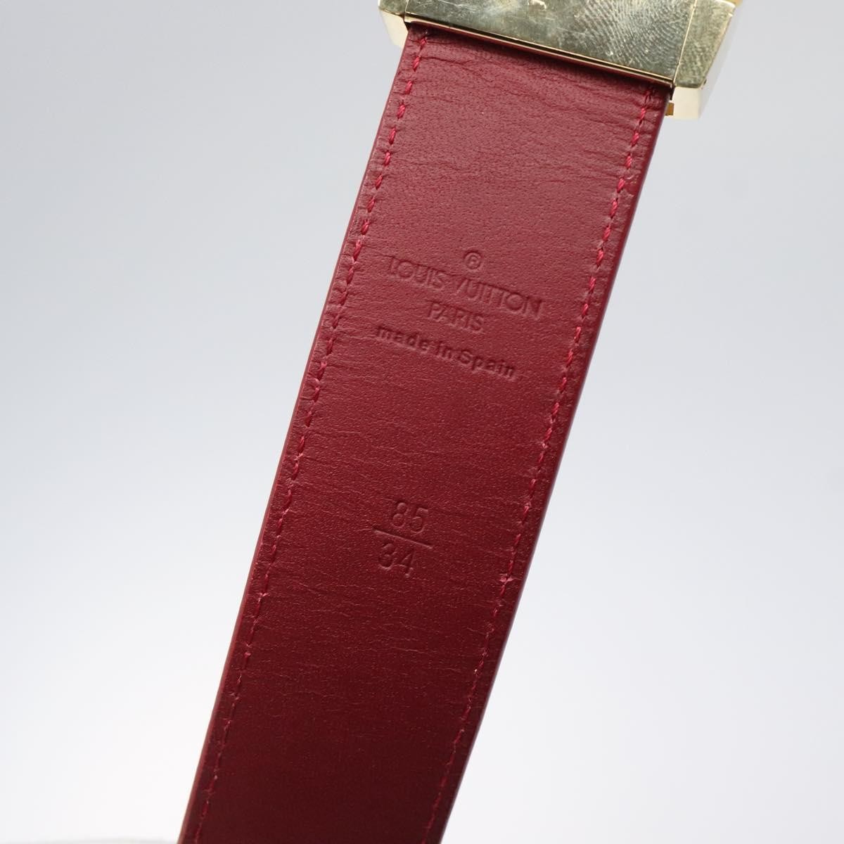 LOUIS VUITTON Multicolor Ceinture Care Belt 37.8