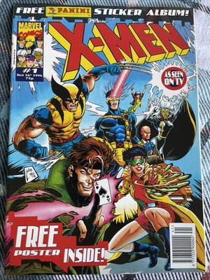X-Men By Marvel Comics Uk Number 1 October 1994 No Free Gifts