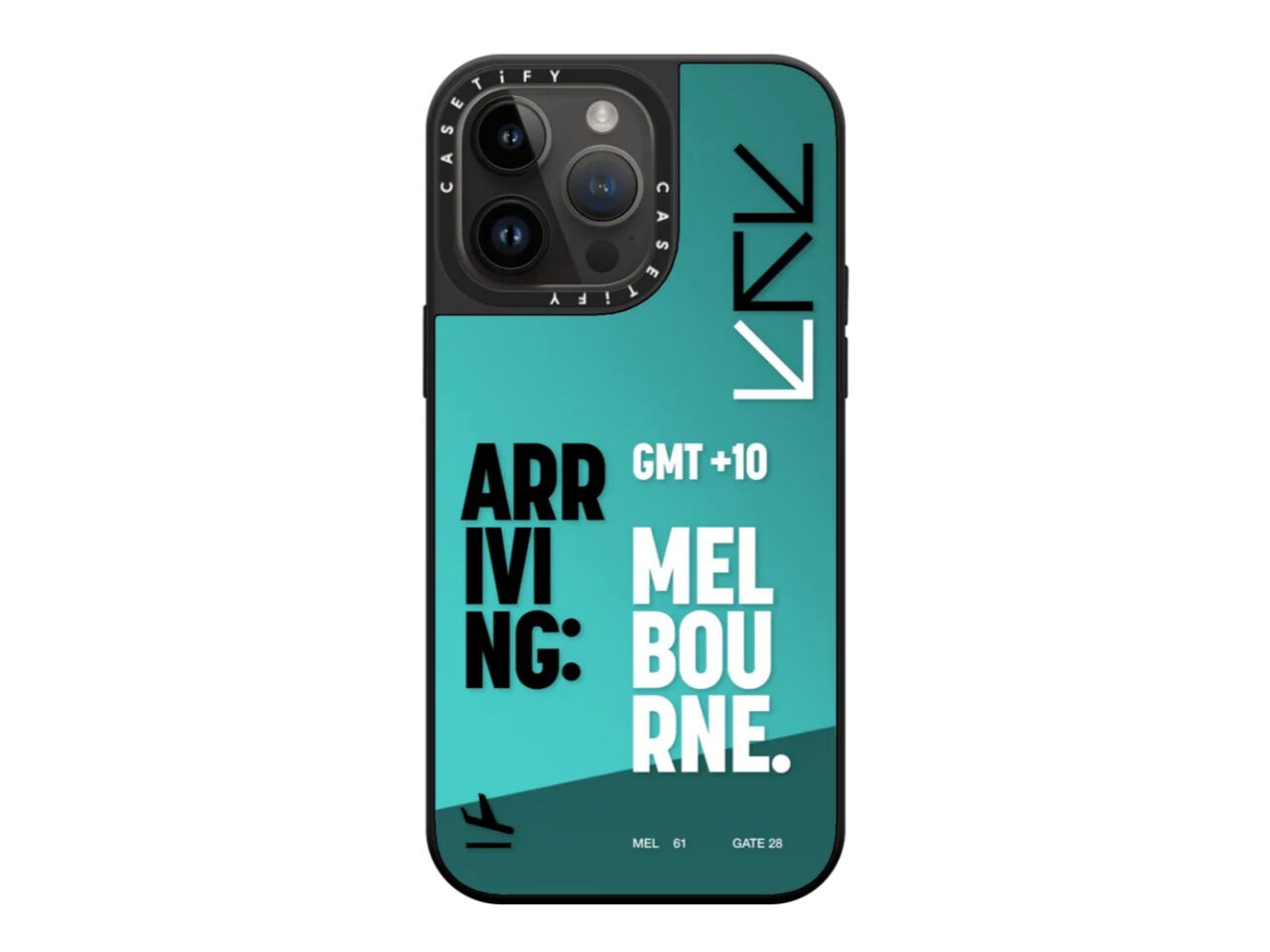 CASETiFY Mirror Case for iPhone 15 Pro Max - Melbourne City Design-image