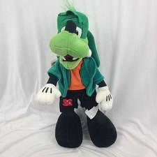 Disney Frankenstein Goofy Standing Stuffed Toy New with Tags Green Black 12"