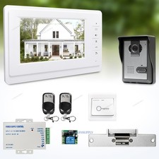 7inch Video Door Entry Security Intercom Elec...