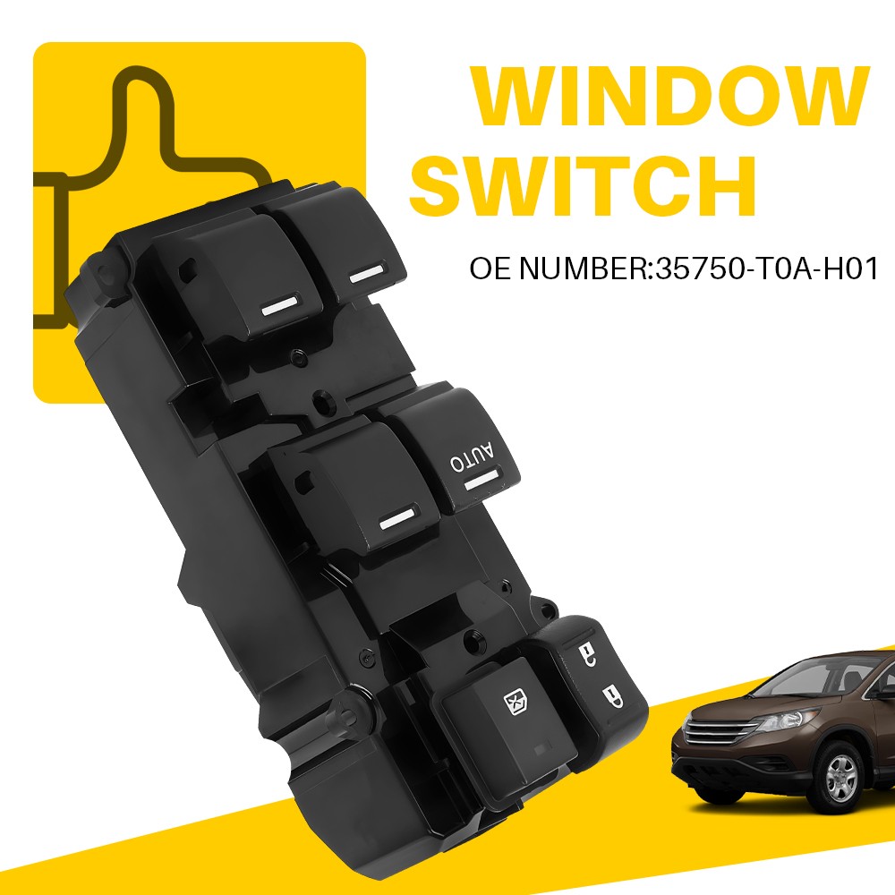 Master Window Power Left Switch 35750-T0A-H01 For  CR-V 2011 2012 2013 Main