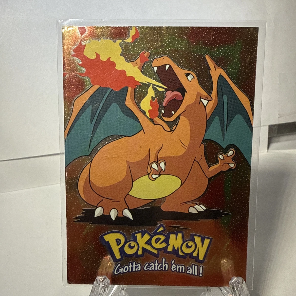 Topps Charizard Pokémon TCG Holo Rare Individual Collectible Card