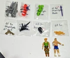 Vintage 1993 Hasbro Street Fighter GI Joe lot Guile Sagat and Accessories