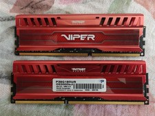 Patriot Memory Viper P38G180UR 16GB 2x8GB SDRAM DDR3 1866 MHz CL10 PC3-15000