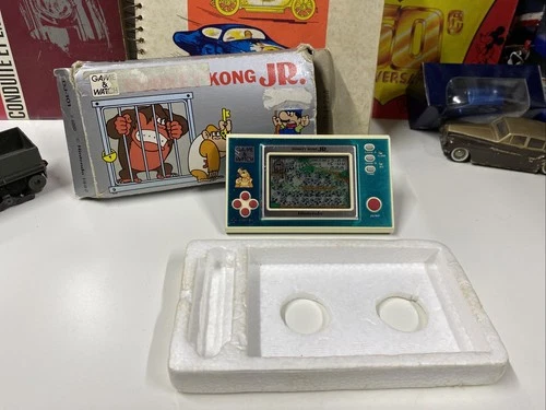 Nintendo Game&Watch 1982 DONKEY KONG JR. Fonctionnel + Boîte d’origine