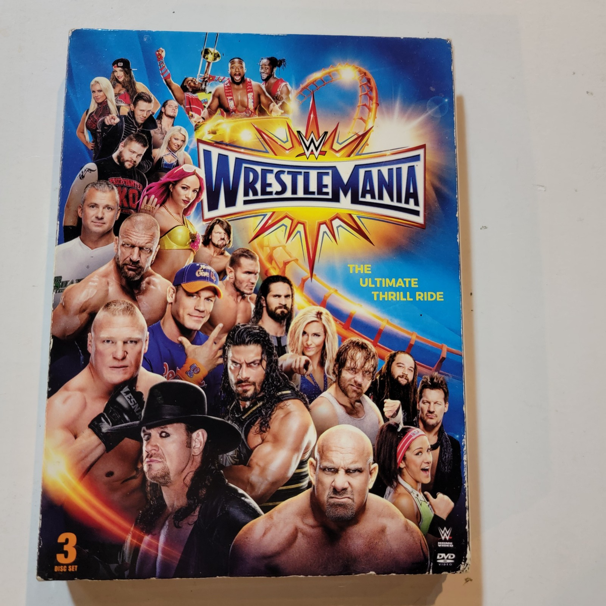 WWE: Wrestlemania 33 (DVD) 2017 651191956111| eBay