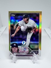 2023 Topps 1st Edition Gerritt Cole Gold Foil Parallel SP Yankees