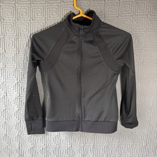 C9 By Champion Jacket Girls Medium 7/8 Black Thumb Holes