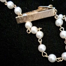 Vintage Sweater/Scarf/ Dress Clip Gold Tone