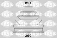 Sasic 1906047 Faltenbalgsatz FüR Antriebswelle Achsmanschette Set Satz