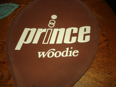 Vintage Prince Woodie Graphite Tennis Racket with Case Good