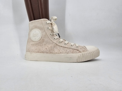 Bata Bullets High Cut Sneakers   White/Cream on Garmentory 7.5 US 809-1104