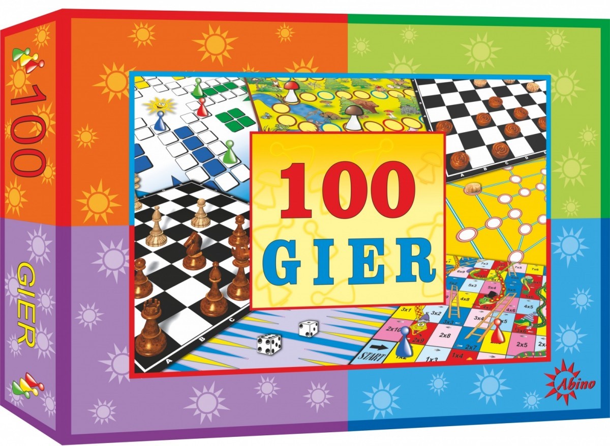 5907438272113 Игровой набор из 100 игр Abino