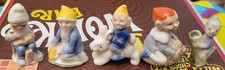 Joblot 5 vintage 1950s Wade Whimsies pixies leprechauns - Rabbit, shoemaker etc