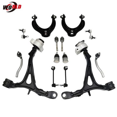 Fits 2009-2014 Acura TL 14x Front Upper Lower Control Arms Tie Rods Sway Bar Kit