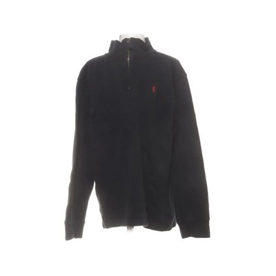 Polo Ralph Lauren, Sweatshirt, Größe: 152, Schwarz, Baumwolle, Einfarbig #OYk