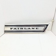 1967 Ford Fairlane 500 Xl Convertible Ranchero Rh Front Fender Trim Molding Oem 1967 Ford Fairlane 500 Xl Convertible Ranchero Rh Front Fender Trim Molding Oem