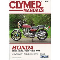 Honda CB750 Dohc Fours (1979-1982) Repair Manual Clymer