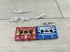 Vintage Transformers G1 Grand Slam Raindance Cassettes Autobot Complete Figures