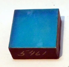 1X1" Diameter 0.3" thick First Surface 10% Semi-Transparent Mirror 5461 EPW