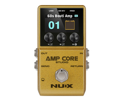NUX Amp Core Studio Amp Modeling Pedal - Open Box