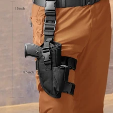 Tactical Drop Leg Holster Right Handed Tactical Thigh Pistol Holster Leg Harness