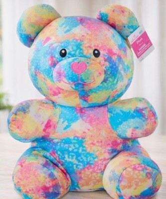 Splash Dye Gummy Bear Plush 16 in - Celebrate Easter - New