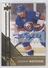 2016-17 Upper Deck Overtime Gold Foil Auto Johnny Boychuk #94 Auto 1o3