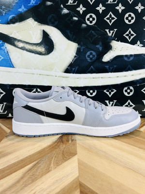 Nike Air Jordan 1 Low Golf Wolf Grey “Dior” DD9315-002 Men's 12