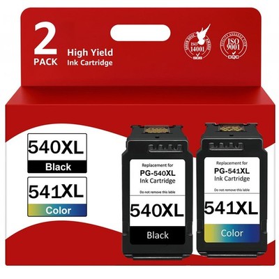 Patronen für Canon PG540 CL541 XL Pixma MG 3550 3650 4250 MX 395 475 535 TS 5150